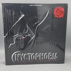 Nyctophobia Board Game Vampire Encounter "The Game You Play Blind"